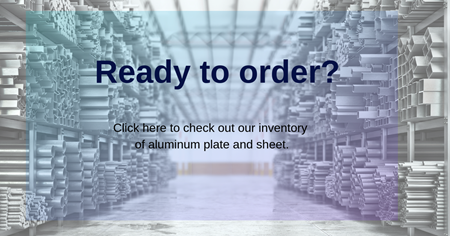 Aluminum plate, sheet, coil inventory