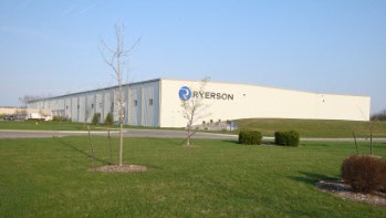 Exterior photo of Ryerson's Lansing Facility